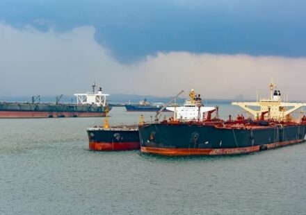 Record Volumes of Sanctioned Oil Sit on Tankers Offshore China