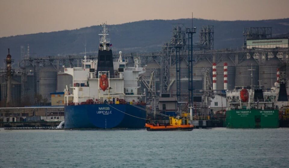 Ukrainian Drones Strike Major Russian Oil Export Hub on Black Sea