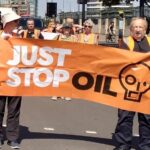 Just Stop Oil Hangs Up Orange Vests, Claiming Victory
